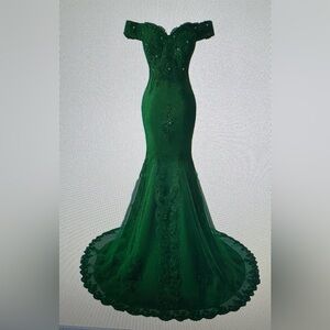 Mermaid off the Shoulder Dress